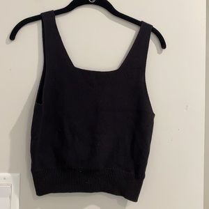 Lou & Grey Cropped Sweater Tank